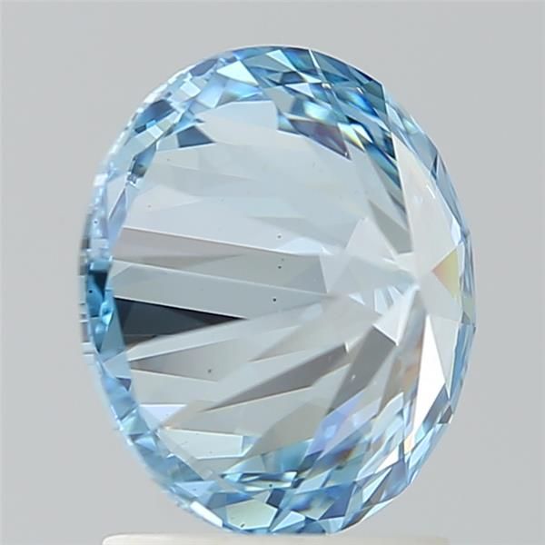 Lab-Grown ROUND Diamond - 2.38 Carat, Fancy Intense Blue Color, VS1 Clarity | Sustainable Luxury, Dazzling Brilliance | IGI | Certified LG577306287