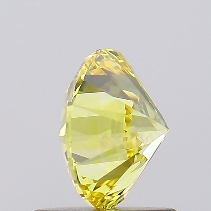 Lab-Grown ROUND Diamond - 1.02 Carat, Fancy Vivid Yellow Color, VVS2 Clarity | Sustainable Luxury, Dazzling Brilliance | IGI | Certified LG628475914