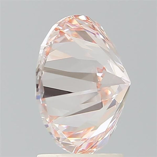 Lab-Grown ROUND Diamond - 3.39 Carat, Fancy Pink Color, VVS2 Clarity | Sustainable Luxury, Dazzling Brilliance | IGI | Certified LG591361858