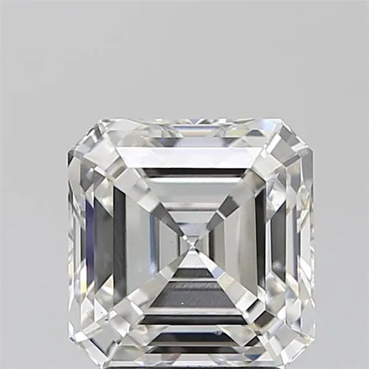 Lab-Grown Asscher Diamond - 2.5 Carats, F Color, VS1 Clarity - Sustainable Luxury and Dazzling Brilliance-IGI·Certified