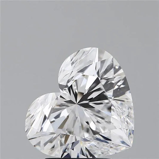 Lab-Grown Heart Diamond - 3.6 Carats, E Color, VVS1 Clarity - Sustainable Luxury and Dazzling Brilliance-IGI·Certified