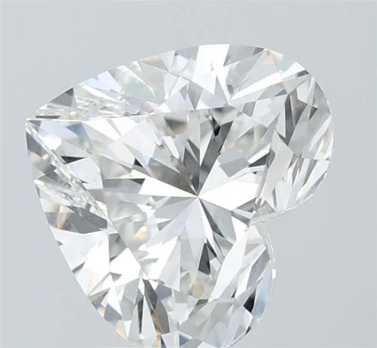 Lab-Grown Heart Diamond - 3.07 Carats, F Color, VVS2 Clarity - Sustainable Luxury and Dazzling Brilliance-IGI·Certified