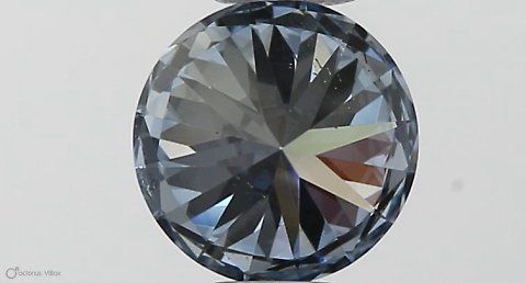 Lab-Grown ROUND Diamond - 0.45 Carat, Fancy Intense Blue Color, VS2 Clarity | Sustainable Luxury, Dazzling Brilliance | IGI | Certified LG546229891