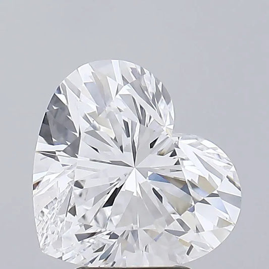 Lab-Grown Heart Diamond - 4.05 Carats, D Color, VVS2 Clarity - Sustainable Luxury and Dazzling Brilliance-GIA·Certified