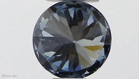 Lab-Grown ROUND Diamond - 0.32 Carat, Fancy Vivid Blue Color, VVS1 Clarity | Sustainable Luxury, Dazzling Brilliance | IGI | Certified LG538290480