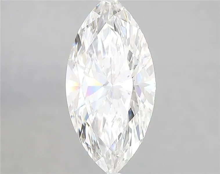 Lab-Grown Marquise Diamond - 2.58 Carats, E Color, VVS2 Clarity - Sustainable Luxury and Dazzling Brilliance-IGI·Certified