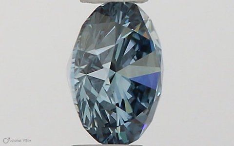 Lab-Grown ROUND Diamond - 0.32 Carat, Fancy Vivid Blue Color, VVS1 Clarity | Sustainable Luxury, Dazzling Brilliance | IGI | Certified LG581331013