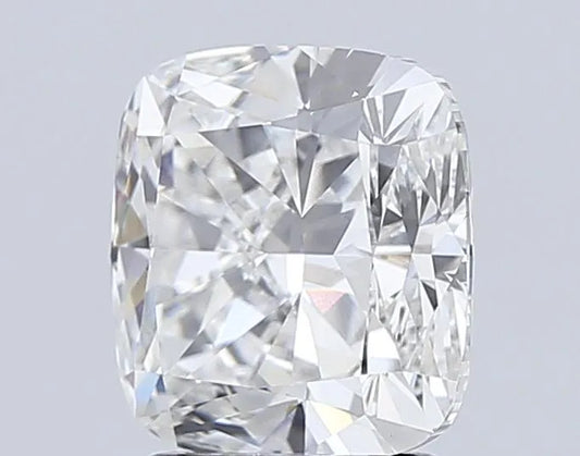 Lab-Grown Cushion Diamond - 4.06 Carats, F Color, VVS2 Clarity - Sustainable Luxury and Dazzling Brilliance-IGI·Certified