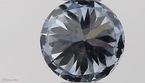 Lab-Grown ROUND Diamond - 0.33 Carat, Fancy Intense Blue Color, IF Clarity | Sustainable Luxury, Dazzling Brilliance | IGI | Certified LG581331238