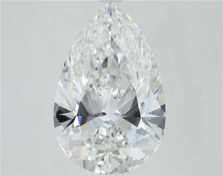 Lab-Grown Pear Diamond - 5.08 Carats, F Color, VVS2 Clarity - Sustainable Luxury and Dazzling Brilliance-IGI·Certified