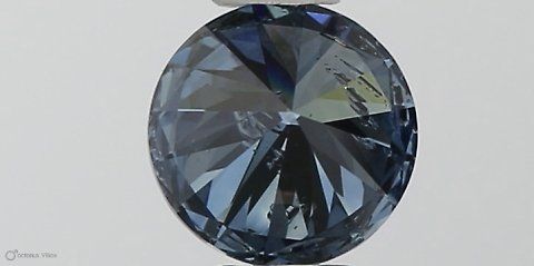 Lab-Grown ROUND Diamond - 0.32 Carat, Fancy Vivid Blue Color, SI2 Clarity | Sustainable Luxury, Dazzling Brilliance | IGI | Certified LG564379490