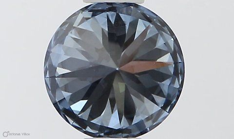 Lab-Grown ROUND Diamond - 0.51 Carat, Fancy Vivid Blue Color, VVS1 Clarity | Sustainable Luxury, Dazzling Brilliance | IGI | Certified LG581331247