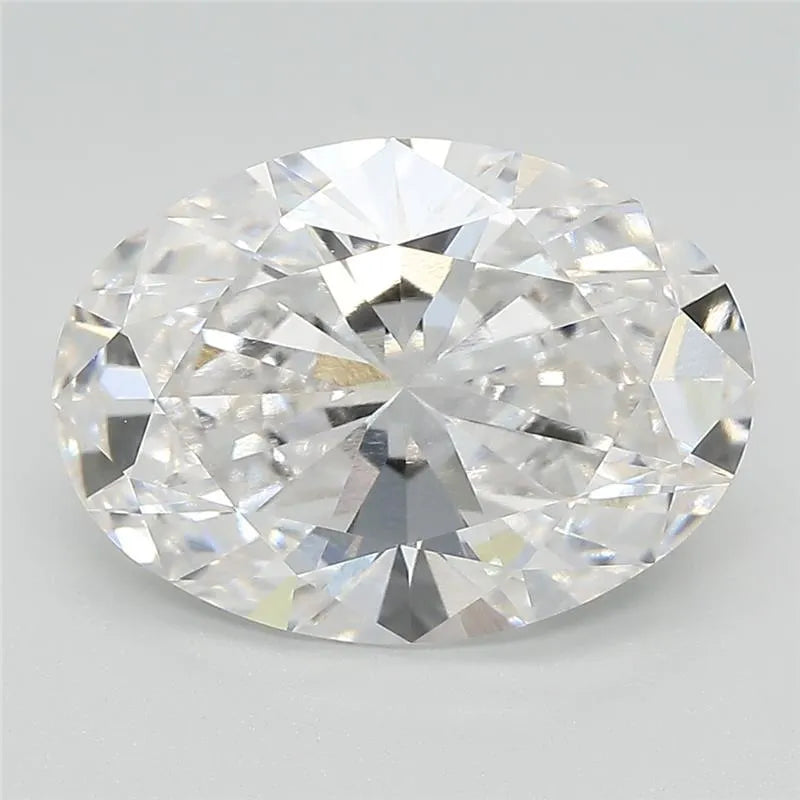 Lab-Grown Oval Diamond - 4.09 Carats, F Color, VVS1 Clarity - Sustainable Luxury and Dazzling Brilliance-IGI·Certified