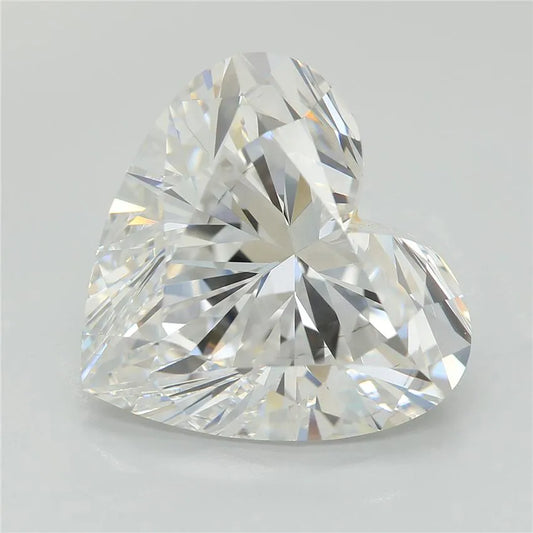 Lab-Grown Heart Diamond - 7.08 Carats, E Color, VS2 Clarity - Sustainable Luxury and Dazzling Brilliance-IGI·Certified