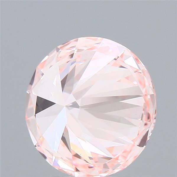 Lab-Grown ROUND Diamond - 3 Carat, Fancy Intense Pink Color, VS1 Clarity | Sustainable Luxury, Dazzling Brilliance | IGI | Certified LG604312154