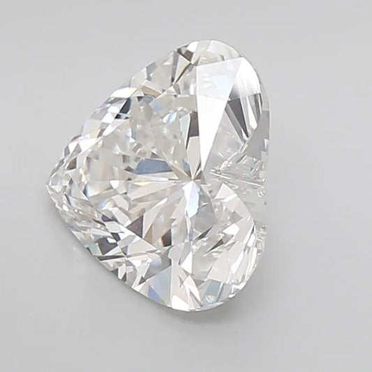 Lab-Grown Heart Diamond - 3.05 Carats, E Color, VVS2 Clarity - Sustainable Luxury and Dazzling Brilliance-IGI·Certified