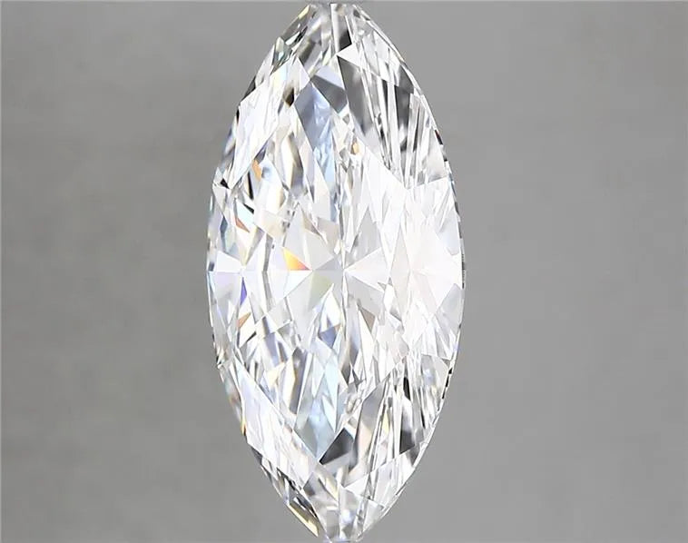 Lab-Grown Marquise Diamond - 3.02 Carats, E Color, VVS2 Clarity - Sustainable Luxury and Dazzling Brilliance-IGI·Certified