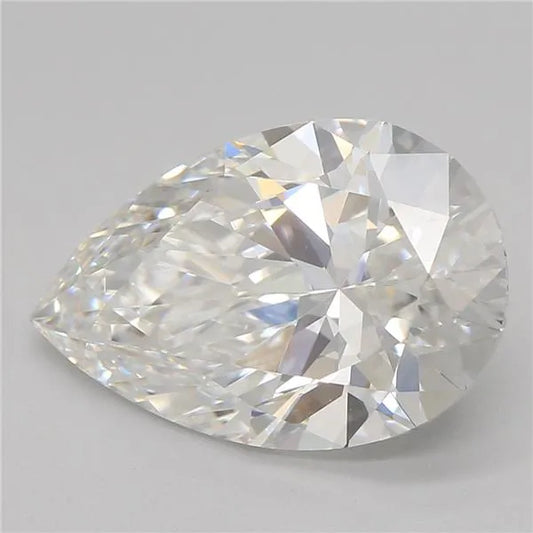 Lab-Grown Pear Diamond - 2.53 Carats, E Color, VVS2 Clarity - Sustainable Luxury and Dazzling Brilliance-IGI·Certified