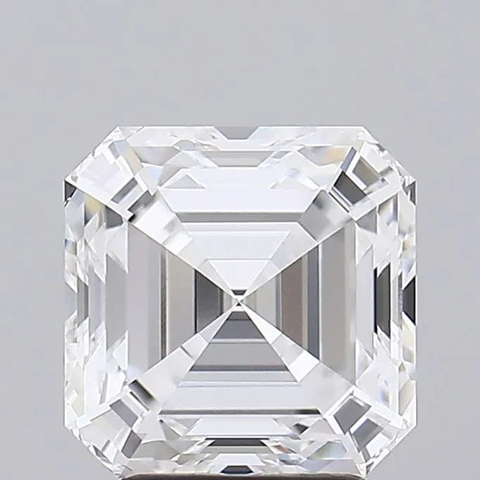 Lab-Grown Asscher Diamond - 3.52 Carats, D Color, VVS2 Clarity - Sustainable Luxury and Dazzling Brilliance-GIA·Certified