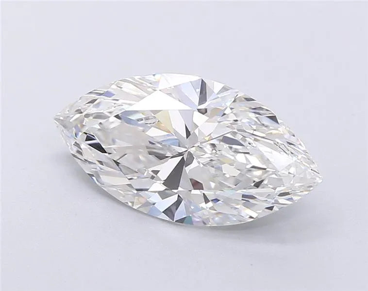 Lab-Grown Marquise Diamond - 3.08 Carats, F Color, VVS2 Clarity - Sustainable Luxury and Dazzling Brilliance-IGI·Certified