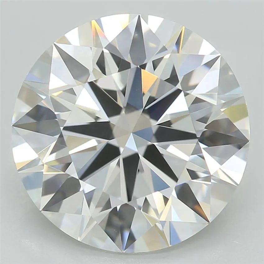 Lab-Grown Round Diamond - 3.59 Carats, E Color, VVS2 Clarity - Sustainable Luxury and Dazzling Brilliance-IGI·Certified