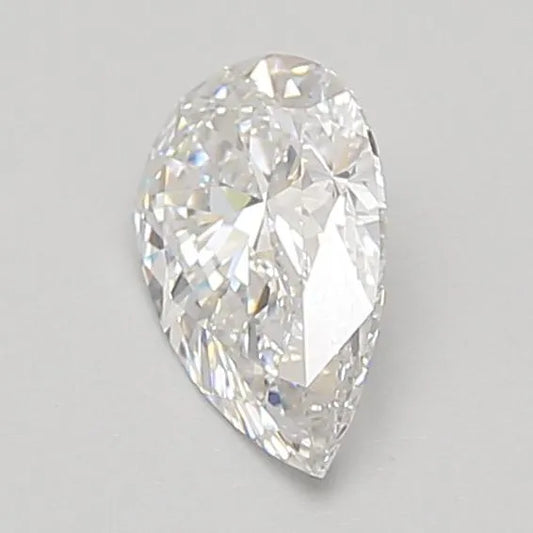 Lab-Grown Pear Diamond - 1.01 Carats, E Color, VVS2 Clarity - Sustainable Luxury and Dazzling Brilliance-IGI·Certified