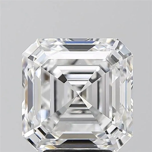 Lab-Grown Asscher Diamond - 4.53 Carats, E Color, VVS2 Clarity - Sustainable Luxury and Dazzling Brilliance-GIA·Certified