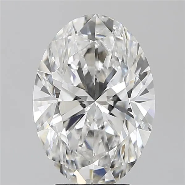 Lab-Grown Oval Diamond - 3.58 Carats, E Color, VVS2 Clarity - Sustainable Luxury and Dazzling Brilliance-IGI·Certified