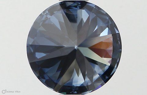 Lab-Grown ROUND Diamond - 1.34 Carat, Fancy Deep Blue Color, VVS1 Clarity | Sustainable Luxury, Dazzling Brilliance | IGI | Certified LG564379599