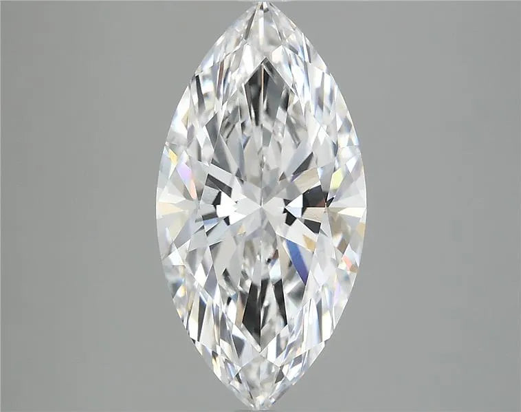 Lab-Grown Marquise Diamond - 3.09 Carats, E Color, VVS2 Clarity - Sustainable Luxury and Dazzling Brilliance-IGI·Certified