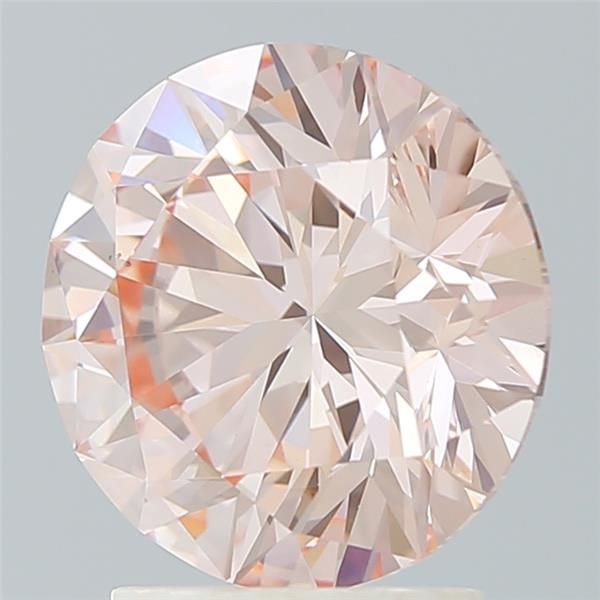 Lab-Grown ROUND Diamond - 2.67 Carat, Fancy Intense Pink Color, VS1 Clarity | Sustainable Luxury, Dazzling Brilliance | IGI | Certified LG576360669