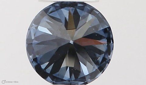 Lab-Grown ROUND Diamond - 0.33 Carat, Fancy Intense Blue Color, SI2 Clarity | Sustainable Luxury, Dazzling Brilliance | IGI | Certified LG538290399