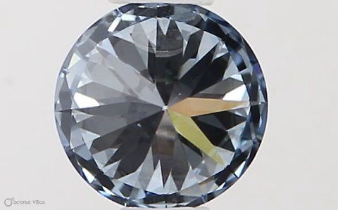 Lab-Grown ROUND Diamond - 0.34 Carat, Fancy Intense Blue Color, VS2 Clarity | Sustainable Luxury, Dazzling Brilliance | IGI | Certified LG581331318