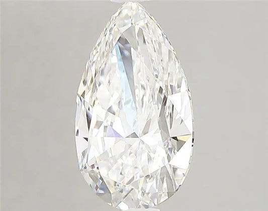 Lab-Grown Pear Diamond - 2.46 Carats, F Color, VVS2 Clarity - Sustainable Luxury and Dazzling Brilliance-IGI·Certified