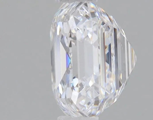 Lab-Grown Asscher Diamond - 1.03 Carats, D Color, VVS2 Clarity - Sustainable Luxury and Dazzling Brilliance-IGI·Certified