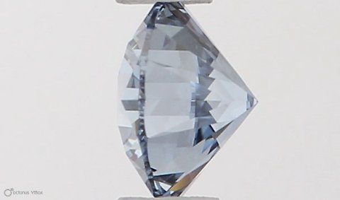 Lab-Grown ROUND Diamond - 0.34 Carat, Fancy Vivid Blue Color, VVS1 Clarity | Sustainable Luxury, Dazzling Brilliance | IGI | Certified LG553257442