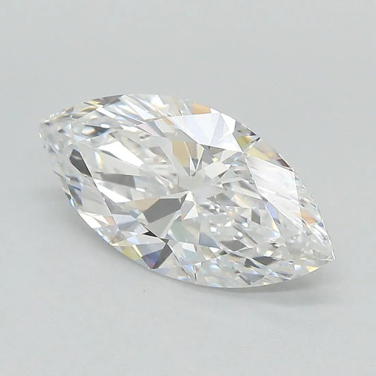 Lab-Grown Marquise Diamond - 2.5 Carats, D Color, VVS2 Clarity - Sustainable Luxury and Dazzling Brilliance-GIA·Certified