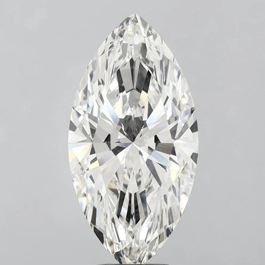 Lab-Grown Marquise Diamond - 5.2 Carats, F Color, VS1 Clarity - Sustainable Luxury and Dazzling Brilliance-IGI·Certified