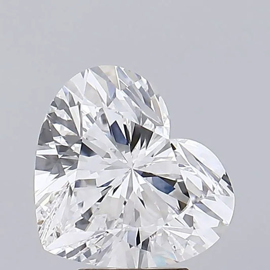 Lab-Grown Heart Diamond - 4.59 Carats, D Color, VVS2 Clarity - Sustainable Luxury and Dazzling Brilliance-GIA·Certified