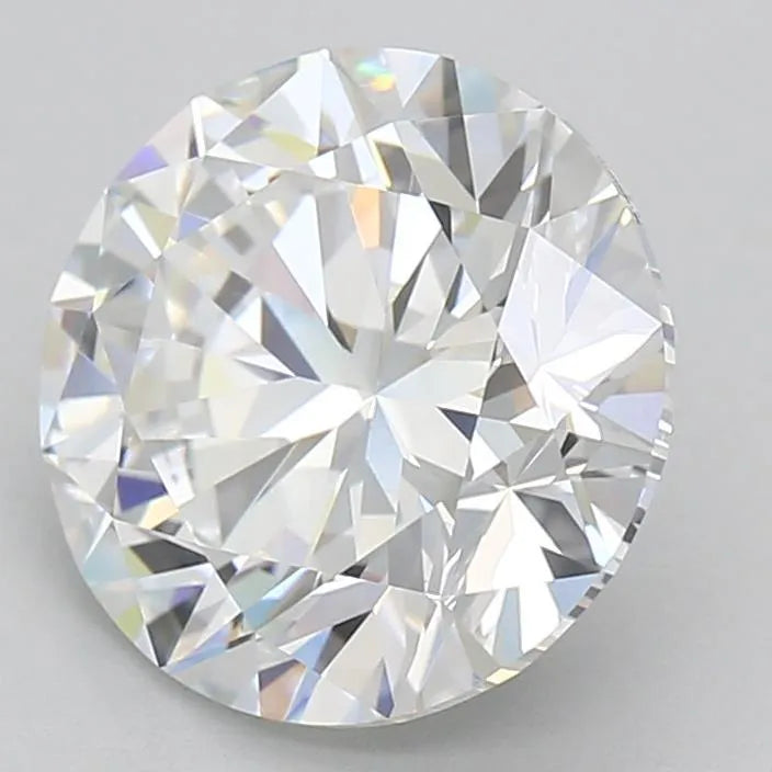 Lab-Grown Round Diamond - 3.49 Carats, E Color, VVS2 Clarity - Sustainable Luxury and Dazzling Brilliance-IGI·Certified