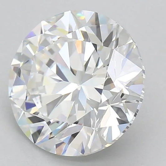 Lab-Grown Round Diamond - 3.49 Carats, E Color, VVS2 Clarity - Sustainable Luxury and Dazzling Brilliance-IGI·Certified