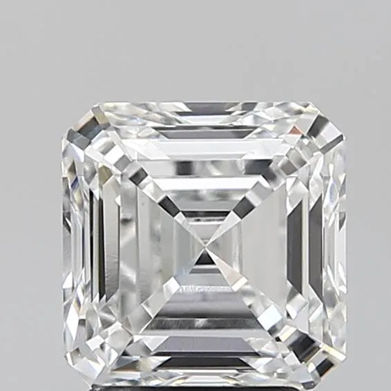 Lab-Grown Asscher Diamond - 2.5 Carats, E Color, VVS2 Clarity - Sustainable Luxury and Dazzling Brilliance-IGI·Certified