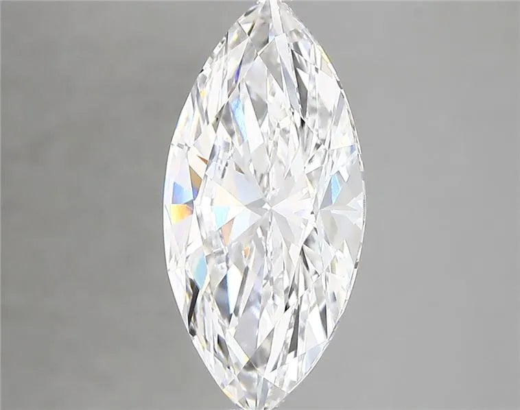 Lab-Grown Marquise Diamond - 3 Carats, E Color, VVS2 Clarity - Sustainable Luxury and Dazzling Brilliance-IGI·Certified