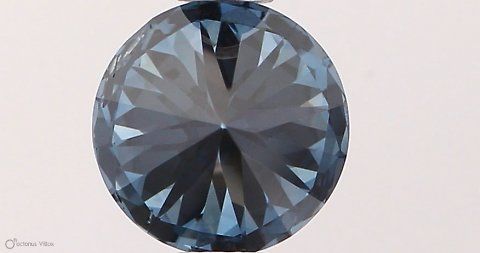 Lab-Grown ROUND Diamond - 0.7 Carat, Fancy Vivid Blue Color, SI2 Clarity | Sustainable Luxury, Dazzling Brilliance | IGI | Certified LG538290348