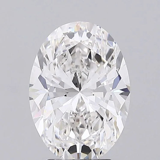 Lab-Grown Oval Diamond - 4.07 Carats, F Color, VS1 Clarity - Sustainable Luxury and Dazzling Brilliance-IGI·Certified