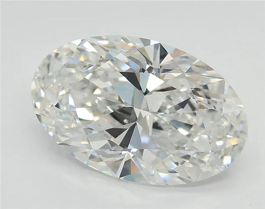 Lab-Grown Elongated Oval Diamond - 3.01 Carats, E Color, VVS2 Clarity - Sustainable Luxury and Dazzling Brilliance-IGI·Certified