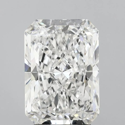 Lab-Grown Radiant Diamond - 3.46 Carats, E Color, VS2 Clarity - Sustainable Luxury and Dazzling Brilliance-IGI·Certified