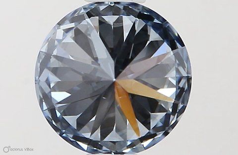 Lab-Grown ROUND Diamond - 0.72 Carat, Fancy Intense Blue Color, VVS1 Clarity | Sustainable Luxury, Dazzling Brilliance | IGI | Certified LG581331299