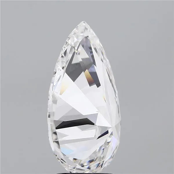 Lab-Grown Pear Diamond - 4.06 Carats, E Color, VVS2 Clarity - Sustainable Luxury and Dazzling Brilliance-IGI·Certified