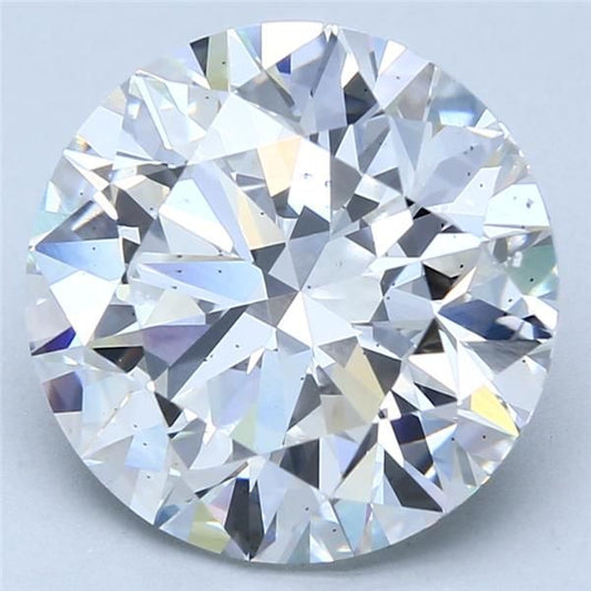 Lab-Grown Round Diamond - 6.15 Carat, F Color, VS2 Clarity | Sustainable Luxury, Dazzling Brilliance | IGI | Certified LG605330886